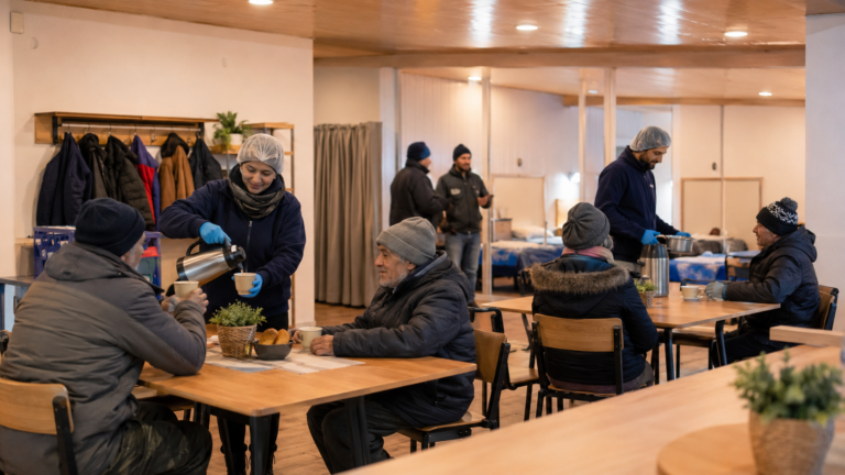 Talca abre albergue municipal con 60 cupos para enfrentar el invierno