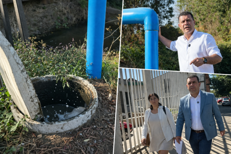 Alcalde de Maule presenta querella por vertimiento de RILES en canal Santa Herminia