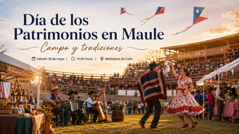 Maule celebrará el Día de los Patrimonios con una gran jornada campesina en la Medialuna de Colín
