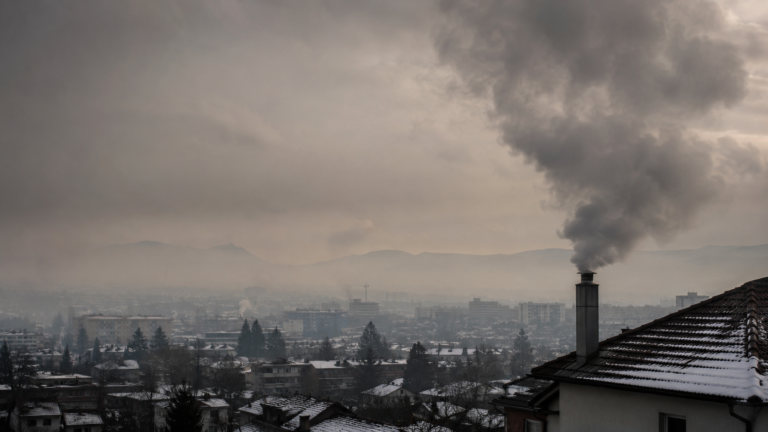 Talca y Maule enfrentan preemergencia ambiental por alta contaminación del aire