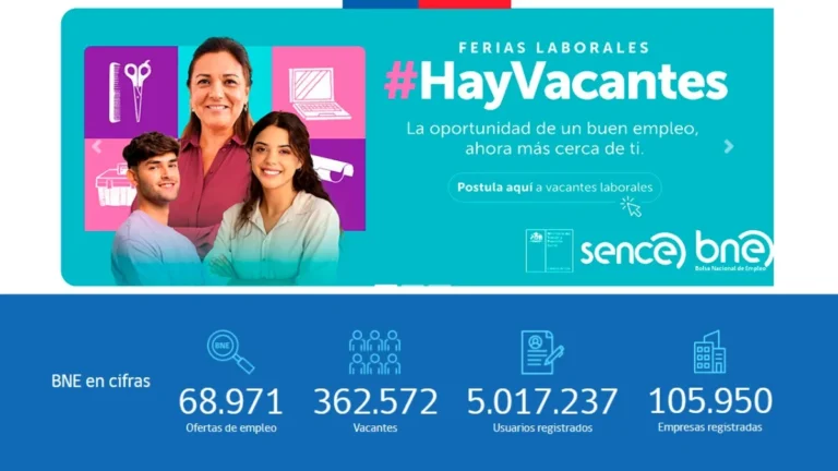 Feria laboral virtual del Sence abrirá postulaciones en el Maule